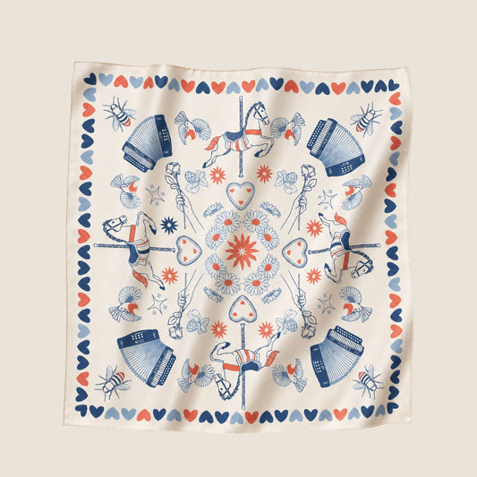 Navy + Koralle